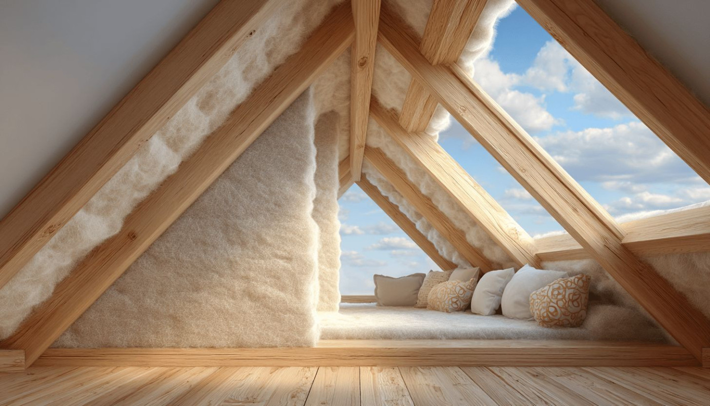 Amélioration de l'isolation thermique des combles Économie et confort au rendez-vous