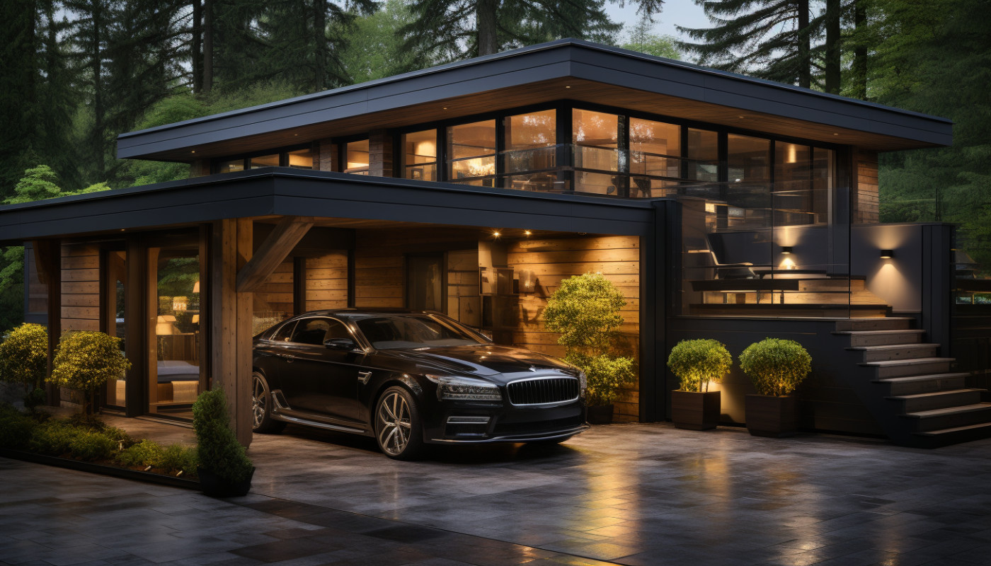 Autre - Astuces pour construire un garage en bois à toit plat