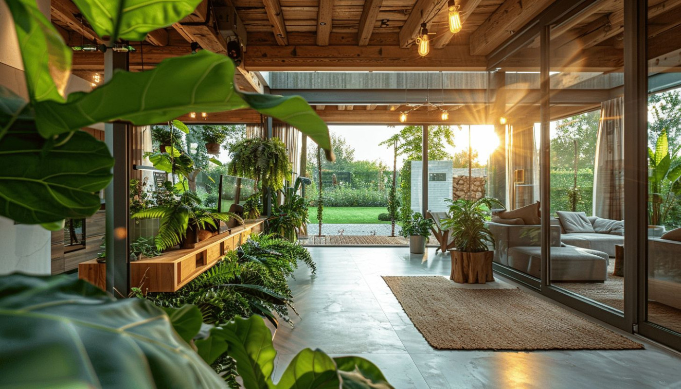 Design biophilique intégrer la nature dans la rénovation intérieure