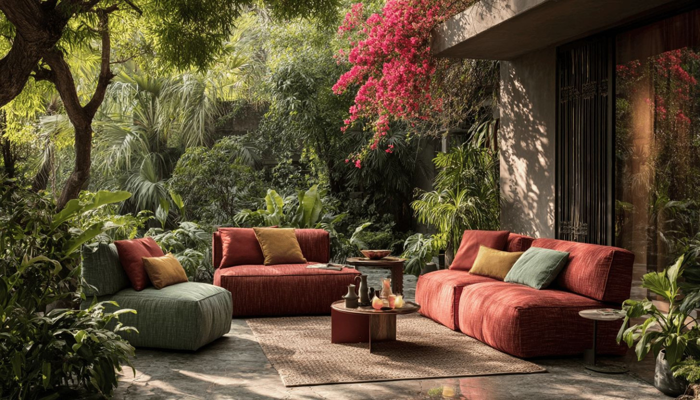 Mobilier de jardin en matériaux recyclés tendances et inspirations