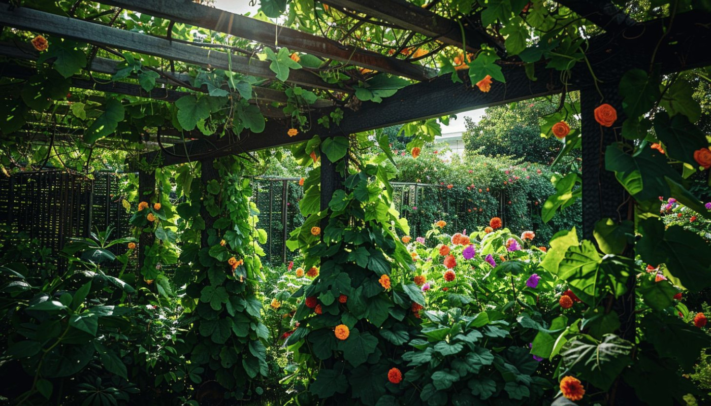 Plantes grimpantes pour pergolas choix et conseils pour un ombrage naturel et esthétique