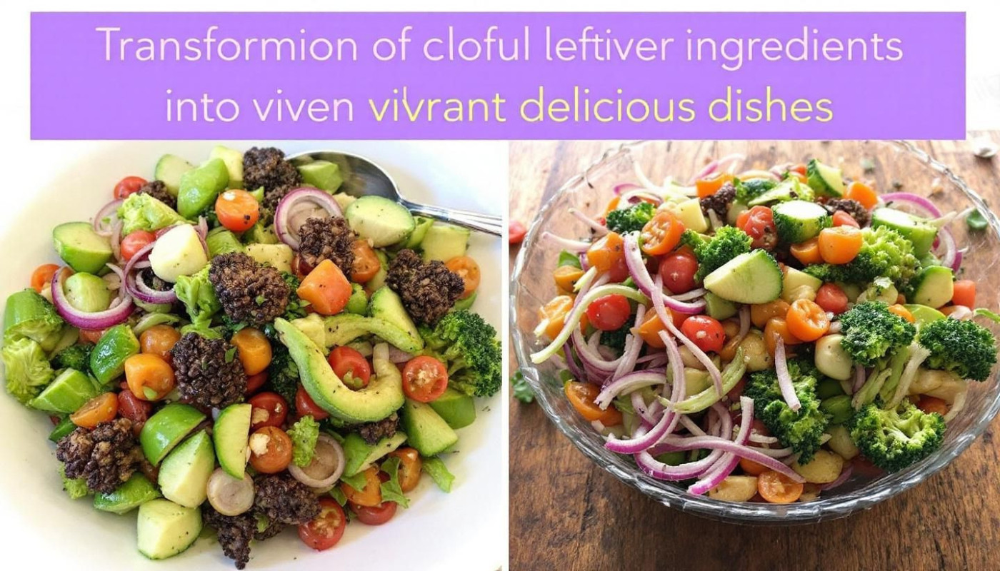 Techniques simples pour transformer des restes en plats succulents